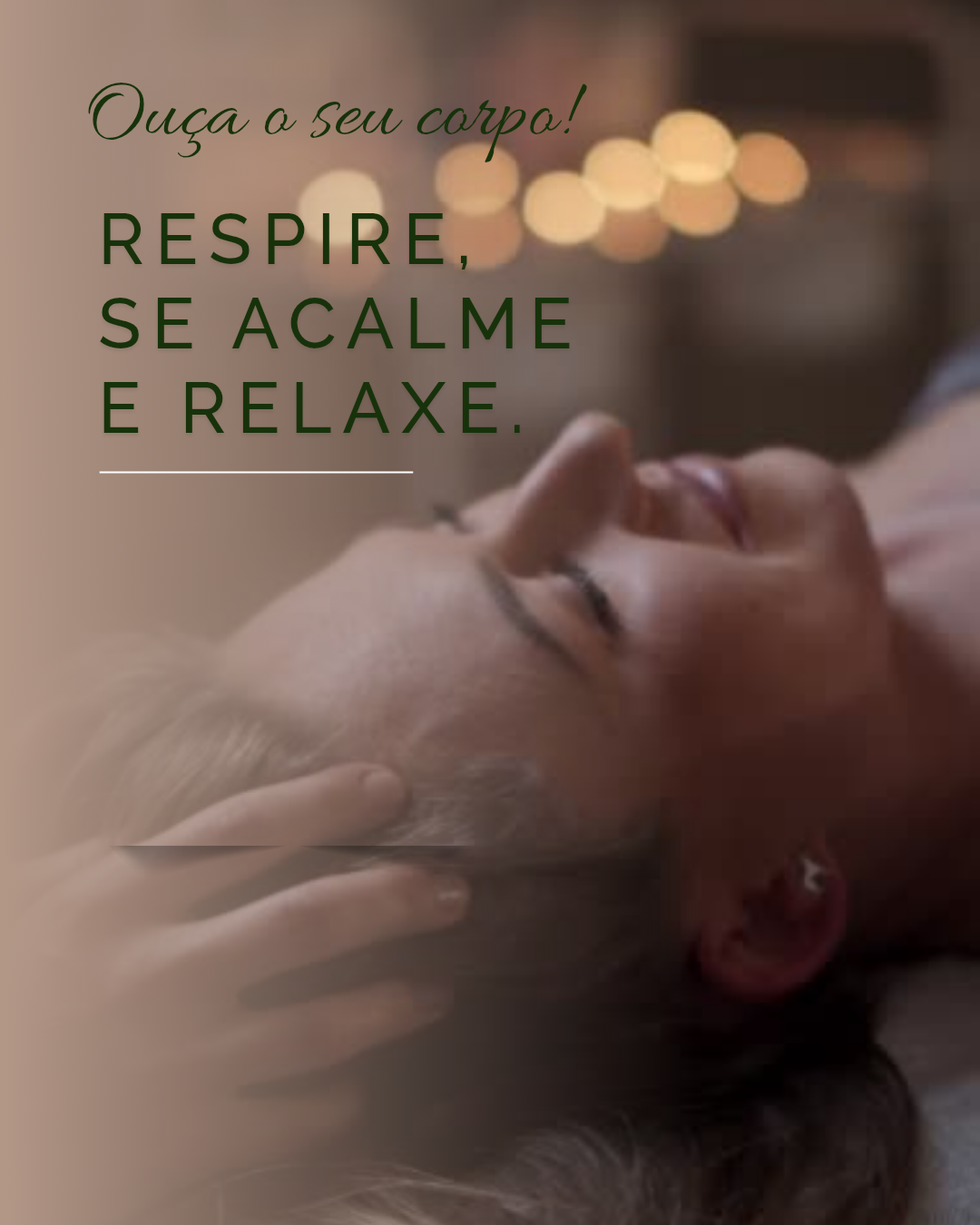 Relaxe profundamente com a Neuromassagem: técnica que combina massagem e respiração para aliviar tensões, promover bem-estar e renovar sua energia.Mime-se com essa experiência única!